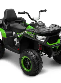 ATV electric pentru copii Toyz Solo Quad 4x4 12V cu telecomanda Verde