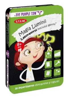 Joc educativ Laboratorul micului geniu, Purple Cow, Magia Luminii