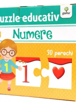 Numere, puzzle educativ 