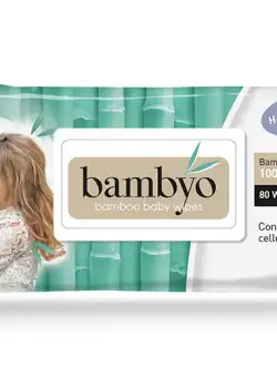 Servetele umede Bambyo 100 biodegradabile 80 bucati