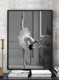 Artsy ballerina - Pictură pe numere