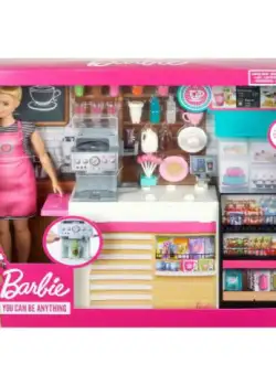 Barbie Set Cafenea Cu 20 De Accesorii