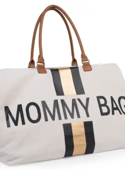 Geanta de infasat Childhome Mommy Bag Ivoire