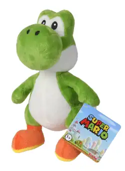 Jucarie de plus Super Mario, Dinozaurul Yoshi, 20 cm