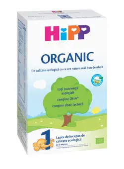 Lapte de inceput organic Hipp 1, 300g