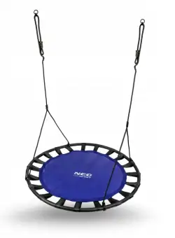 Leagan tip cuib Neo-Sport pentru copii 120 cm 150 kg 1030 albastru