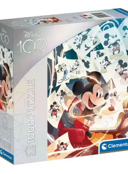 Puzzle 1000 piese Clementoni Disney 100 Mickey Illustrato 39719