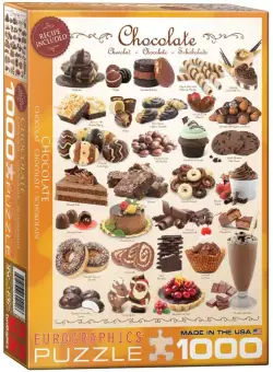 Puzzle 1000 piese Eurographics Ciocolate