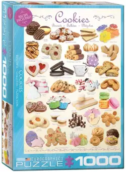 Puzzle 1000 piese Eurographics Cookies Prajituri